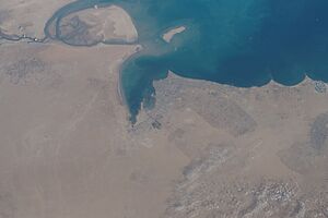 ISS041-E-81348 - View of Kuwait