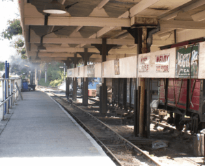 Narrow gauge station