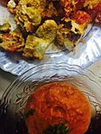 Paneer Tikka & Tomato chutney