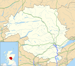 Spittal of Glenshee is located in Perth and Kinross