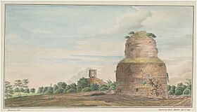 Sarnath Dhamek Stupa 1814