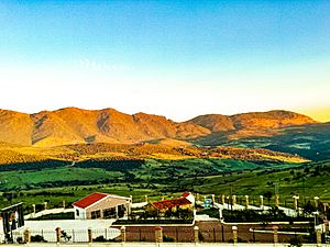 The house where the late Algerian President Houari Boumediene was born (Guelma peovince)