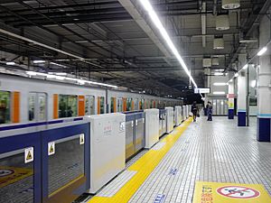 Tobu Kawagoe platform screen doors-2