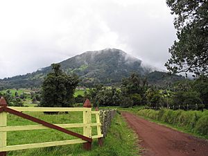 Turrialba Volcano cone Sept 2005