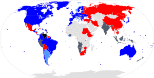 Venezuela president recognition map 2019