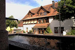 The town hall of Lottstetten