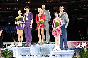 2009 WC Pairs Podium