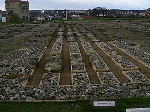 Arbeia Roman Fort grannaries