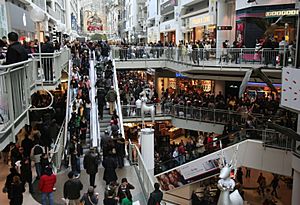 Boxing Day at the Toronto Eaton Centre (cropped)