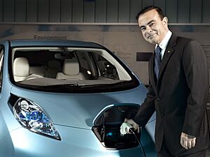 Carlos Ghosn Leaf