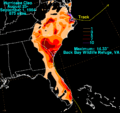 Cleo 1964 rainfall