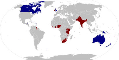 Commonwealth realms map