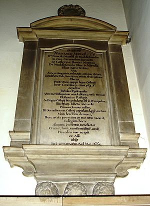 Francis Mansell memorial