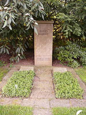 Göttingen Stadtfriedhof Grab David Hilbert