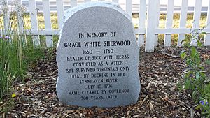 Grace Sherwood stone horizontal