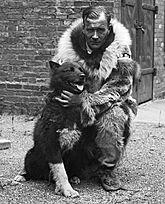 Gunnar Kaasen with Balto