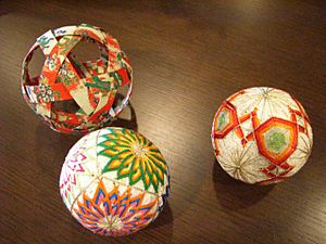 Japanese folk art; Temari；手鞠