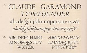 Jean Jannon Imprimerie specimen