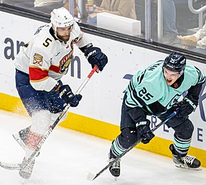 Karson Kuhlman and Aaron Ekblad