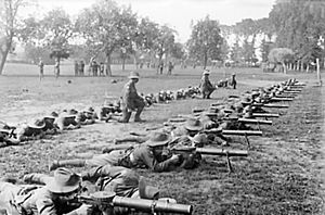 Lewis gun drill