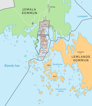 Mariehamn map