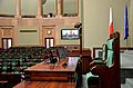 Marshal's chair Sejm Plenary Hall