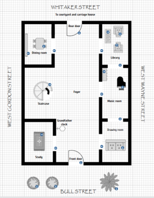 Mercer House ground floor plan