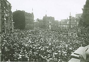 Monument Circle Dedication, Indianapolis, 1902-05-15