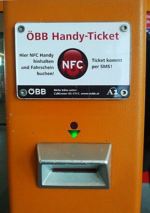 NFC-Fahrscheinentwerter