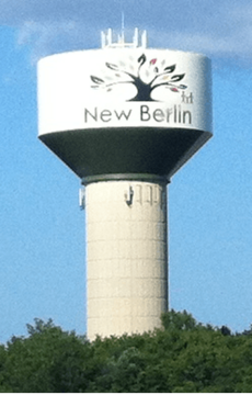 New Berlin WI watertower