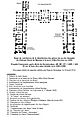 Plan du rez-de-chaussée du Château-Vieux de Meudon à la mort d'Abel Servien, 1659