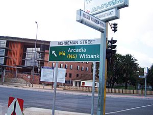 Pretoria streetsign