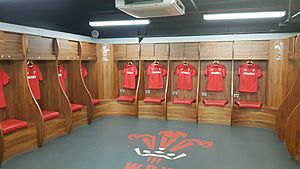 Principality Stadium Dressing Room