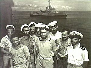 RAN Sailors (AWM P00001-418)