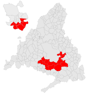 Red belt Community of Madrid