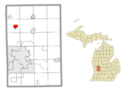 Location within Kent County