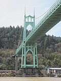 St. Johns Bridge, Portland, OR - March 2012