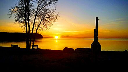 Sunset in Ellison Bay, Wiscon