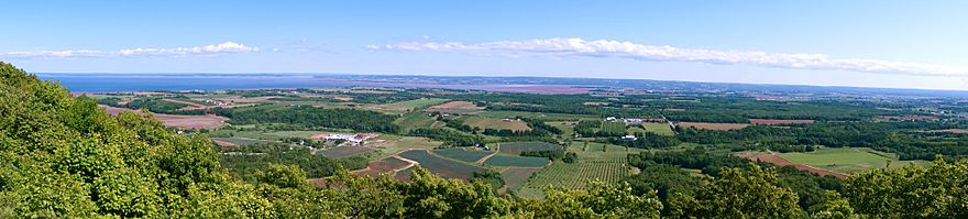 The Lookoff, North Mountain, Nova Scotia, Canada