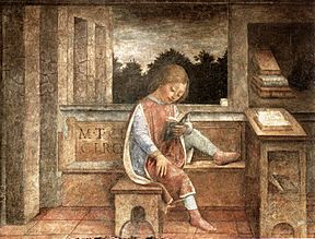 The Young Cicero Reading