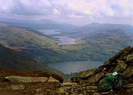 Three Lochs from Ben Vane