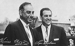 Vince Lloyd and Lou Boudreau WGN 1965