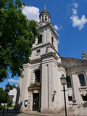 Western End of Saint Alfege's Church, Greenwich (2)