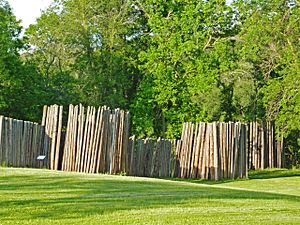 Aztalan State Park stockade