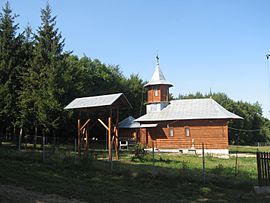 Wooden Orthodox church in Udești