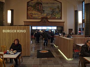 Burger King at Helsinki Central railway station