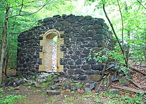 Central Mine Historic District MI 2009 Powderhouse