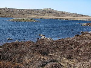 Crannog on Loch nan Cinneachan