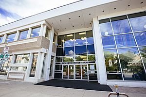 Exterior of central library