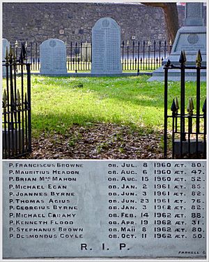 Grave of Father Browne at Glasnevin Cemetery in Dublin